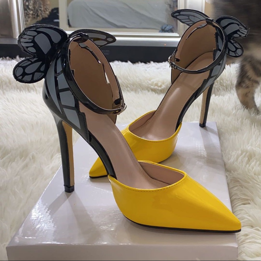 Butterfly heels